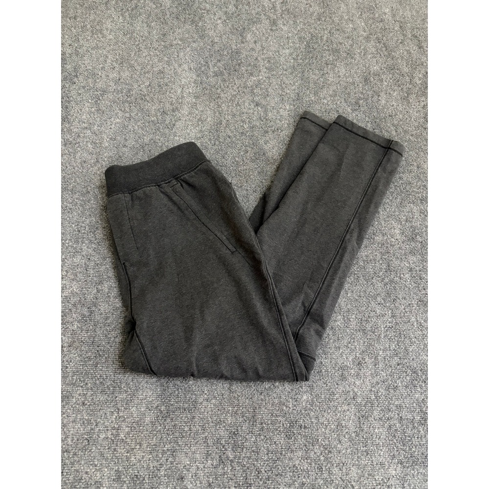 Lululemon ABC Jogger Mens Large Charcoal Gray Tapered Athletic Sweatpants